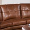 Picture of Cali Modern Top Grain Leather Setional (Open Box)