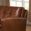 Picture of Cali Modern Top Grain Leather Setional (Open Box)