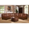 Picture of Cali Modern Top Grain Leather Setional (Open Box)