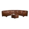 Picture of Cali Modern Top Grain Leather Setional (Open Box)