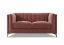 Picture of Melissa Modern Velvet Loveseat (Open Box)