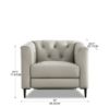 Picture of Clint Modern Top Grain Leather Chair (Open Box)