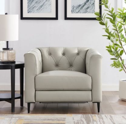 Picture of Clint Modern Top Grain Leather Chair (Open Box)