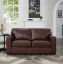 Picture of Chatsworth Modern Top Grain Leather Loveseat (Open Box)
