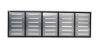 Picture of Steelman 10' Stainless Steel Garage Cabinet Workbench (30 Drawers)