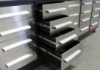 Picture of Steelman 10' Stainless Steel Garage Cabinet Workbench (30 Drawers & 2 Cabinets)