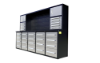 Picture of Steelman 10' Stainless Steel Garage Cabinet Workbench (30 Drawers & 2 Cabinets)