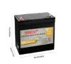 Picture of IRICO Lifepo4 Battery 12V 100Ah Compact Size