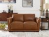 Picture of Oslo Modern Top Grain Leather Loveseat