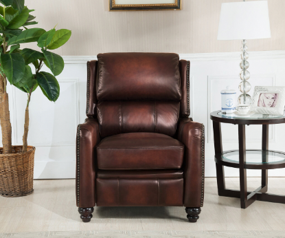 Picture of Moden Top Grain Push Back Recliner (Open Box)