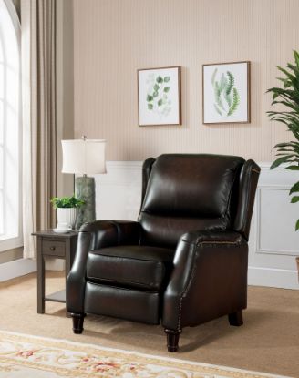 Picture of Moden Top Grain Push Back Recliner (Open Box)