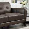 Picture of Monterey Modern Top Grain Leather 3-piece Living Room Set