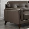 Picture of Monterey Modern Top Grain Leather 3-piece Living Room Set