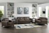 Picture of Monterey Modern Top Grain Leather 3-piece Living Room Set