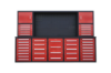 Picture of Steelman 10' Garage Cabinet Workbench (40 Drawers & 2 Cabinets)