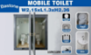 Picture of Bastone Mobile Toilet with 2 Private Toilet Stalls
