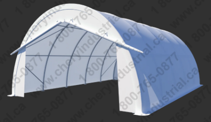 Picture of Gold Mountain Single Truss Round Storage Shelter W20'xL30'xH12'