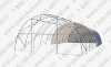 Picture of Gold Mountain Single Truss Round Storage Shelter W30'xL65'xH15'