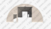 Picture of Gold Mountain Single Truss Round Storage Shelter W30'xL40'xH15'