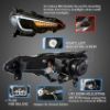 Picture of VLAND Led Projector Headlights For Toyota