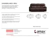 Picture of Summerlands Top Grain Power  Reclining Sofa