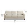Picture of Tampa Modern Top Grain Leather Sofa (Open Box)