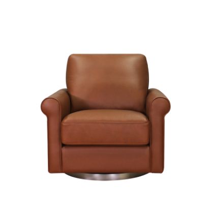Picture of Top Grain Leather Swivel Chair