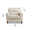 Picture of Tampa Modern Top Grain Leather Chair