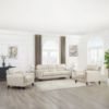 Picture of Tampa Modern Top Grain Leather Sofa Loveseat Chair Set
