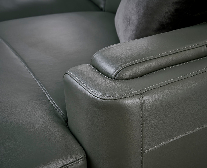 Miami Top Grain Leather Sectional Collection