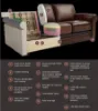 Picture of Mavis Top Grain Leather Sofa