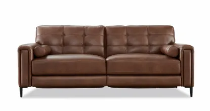 Picture of Brando Top-Grain Leather  Power Recliner Sofa