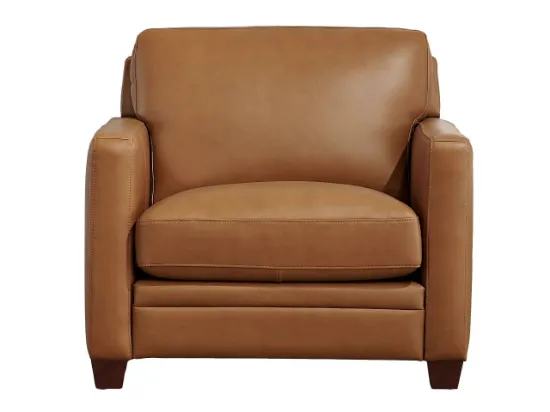 Picture of Como Top grain leather Accent Chair