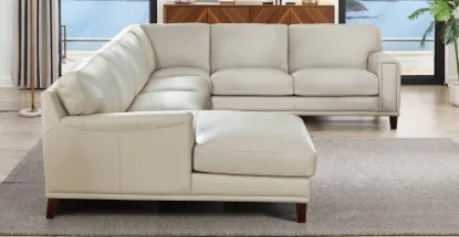 Picture of Hayward Top Grain Leather Sectional Collection
