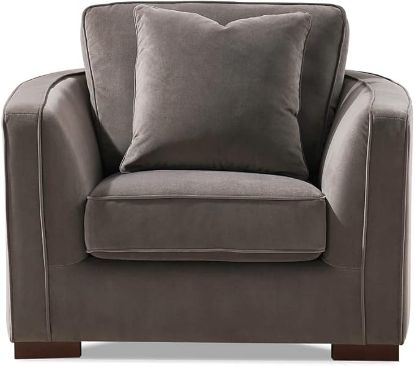Picture of Porter Velvet Grey Chair
