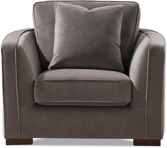 Picture of Porter Velvet Grey Chair