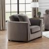 Picture of Porter Velvet Grey Chair