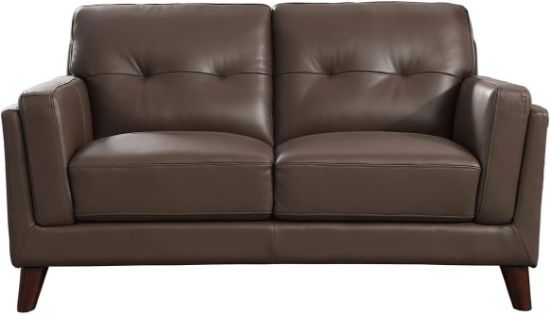 Picture of Rowan Top Grain Leather Loveseat