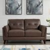 Picture of Rowan Top Grain Leather Loveseat