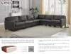 Picture of Como Top Grain Leather Sectional Collection
