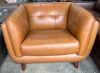 Picture of Seymour Modern Top Grain Leather Chair (Open Box)