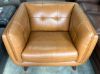 Picture of Seymour Modern Top Grain Leather Chair (Open Box)